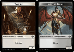 Vampire (0004) // Vampire Demon (0015) Double-Sided Token - Foil